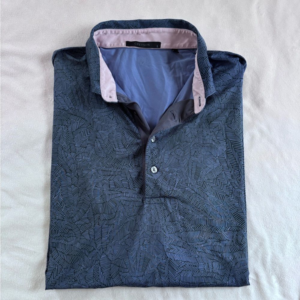 Greyson Blue Polo Golf Shirt